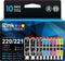 E-Z Ink 10 Pack Compatible Ink Cartridge Replacement for Canon PGI-220 PGI220 CLI-221 CLI221 for PIXMA MX860 MX870
