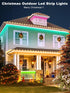 Ledagic 98ft (1 Ip65 Outdoor Led Strip Lights Waterproof Roll), Outside Led Light Strip Waterproof with Remote and App