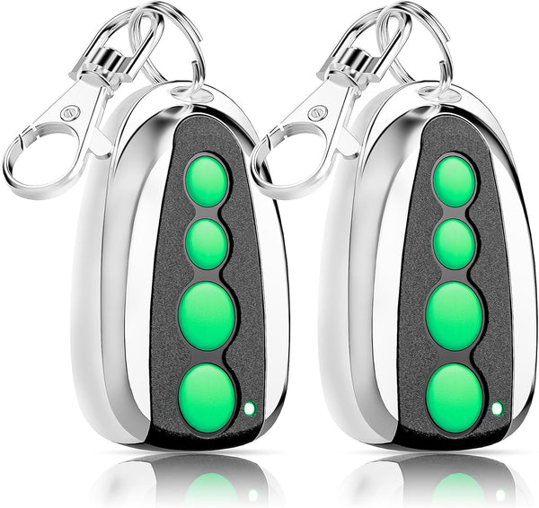 CreaCity M12 Remote Control 4-Button Transmitter for Swing/Sliding Gate Opener, Compatible with Lockmaster,