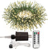 Firecracker Fairy Lights,33FT 300Leds Waterproof Twinkle Lights Plug in,8 Modes Remote String