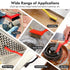 OWATRKDEY Set 6Pcs, 7 Inches Small Wire Brush Stainless Steel/Brass/Nylon/Bristle Mini Wire Brushes for Cleaning Rust