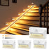 NIORSUN Motion Sensor Stair Lights Indoor, 2000mAh Battery Operated Night Light, 3