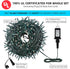MZD8391 105FT 300LEDs 8 100% (4 Sets Christmas Lights Outdoor Indoor String Lights Modes Memory Function for Christmas