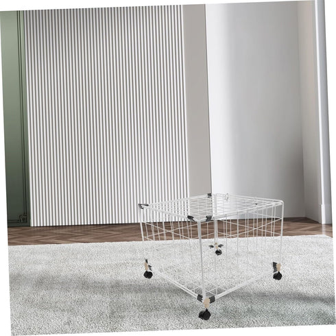 4pcs HANABASS Pet Cage Casters with Swivel Design Easy Mobility Wheels for Cat Crates Sturdy and Secure Rolling Cart