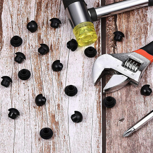 ULTECHNOVO 10pcs Jack Plug Bottle Oil Filler Plugs, Hydraulic Jack Hole Filler, 10mm Rod Pressure Reservoir