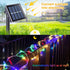 JMEXSUSS 200 LED Solar Rope Lights, 66ft Multicolor Trampoline Accessories, 8 Modes IP65 Waterproof Outdoor Lights
