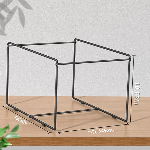 Marati Hanging File Folder Frame, 10.9"H, Legal/Letter Size, Metal, Black