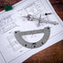 Mr. Pen Metal Protractor and Compass Set for Geometry, Drawing Compass, Math Tools