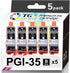 TG Imaging PGI35 Ink Cartridge Replacement for Canon PGI-35 (Black Only) PIXMA IP100B IP100 IP110 Printer (5 Pack,