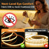 infinilux Bulb 99.96% 2400-3000K 39.37in, 1 Pack Fabric COB Strip, USB Amber Sleep Light Alternative, Blue Light