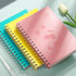 EMSHOI A5 Spiral Notebook, College Ruled, 300 Pages, 5.7" X 8.22", 100gsm Thick Paper, Waterproof Hardcover