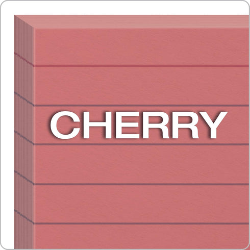 Oxford Ruled Color Index Cards, Cherry, 3" x 5", 100 Per Pack (7321 CHE)