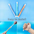 Mechanical Pocket Eraser | Retractable Pen-Style Eraser for Precision Erasing | Portable Push-Button Eraser with 15