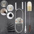 YZAHGDS 4 Set Set Set Set Hookah Brush Cleaning Kit Brushes Hookah | Bottle Cleaner Tube Pipe Cleaner | Premium