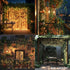 in,66FT 200LEDs Lights,8 Fairy Lights Plug Waterproof Led String Modes Remote Twinkle Light for Outdoor Indoor