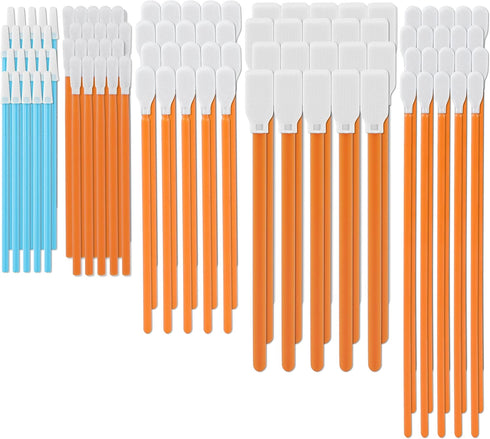 Cleaning Swab Kit, Microfiber Knitted Polyester Swab Sticks, Lint Free for Printer, Gun, Optics, Camera