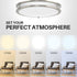 Dimmable 2700K 3000K 3500K 4000K 5000K 5 1 14 Inch) DYMOND LED Ceiling Light Flush Mount Adjustable Lighting from Warm