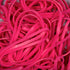 JAM PAPER Colorful Rubber Bands, Size 33, Pink Rubberbands, 100/Pack
