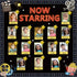 Movie Star Bulletin Board Set, Now Starring Classroom Decor with DIY Photo Crafts and Film Tickets Cutouts