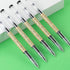 RIANCY Gel Ink Pen, 24 Pcs Japanese Style Liquid Ink Rollerball Pens, Quick Drying 0.35mm Ultra Fine Point