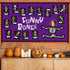 Halloween Classroom Bulletin Board Decoration Set, Funny Bones Bulletin Board Skull Cutouts for Decor