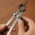 Mr. Pen Professional Compass with Lock, 8 Inch Pencil Compass for Geometry, Woodworking, Drafting Supplies