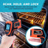 Kizen Infrared Thermometer Gun (LaserPro LP300) - Handheld Surface Thermometer for Griddle, Grill, Oven, Engine, A/C -