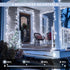 8 500LED 163ft JMEXSUSS Christmas Lights, Modes Waterproof Christmas Light Outdoor Plug in, Clear Wire String Lights
