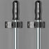 Heavy Duty Broom and Mop Holder Wall Mounted, SUS304 Stainless Steel Tool Organizer for Laundry Room (Black 3 Pack)