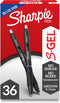 SHARPIE S-Gel Gel Pens - Medium Point (0.7mm) Purple Gel Ink, 12 Count
