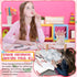 Sabary Kawaii Mechanical Pencil Set with Peach Mechanical Pencils, 0.5 mm Pencil Refills, and Cute Peach Erasers for
