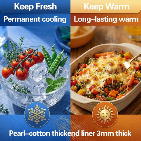 kenaeooe 8 Pack 13.4" 9" 13" Frozen x x Reusable Insulated Shipping Bags Thermal Box Liners for and Hot Food Waterproof