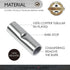 Conext Link BCU8-8 Uninsulated Butt Connector, 8 Pack (8 Gauge)