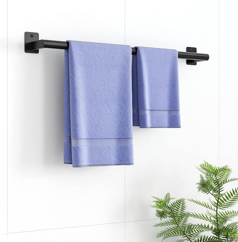 Bathroom Towel Bar - 24 Inch Towel Racks for Wall Mounted, Heavy Duty Hand Towel Holder Organizer, Modern Home Decor