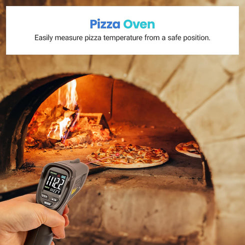 Etekcity Infrared Thermometer Laser Temperature Gun, -58°F to 1130°F for Kitchen Cooking, Pizza Oven, Griddle