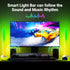 60 TJOY Smart Light Bars, RGB Table Desk Light Bar, TV Backlight with Music Sync, Game Lights with Scene Modes, Lumens