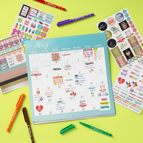 Avery Mom Planner Stickers Variety Pack, 30 Sheets, 1,682 Stickers for Journal, Planner or Calendar (6780)