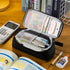CICIMELON Large Pencil Case - Big Storage Pen Pouch Bag with Compartment for School Supplies, Upgraded Black