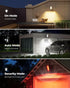 10000mAh 3 Dimmable 3CCT, Motion Sensor Outdoor Light, Rechargeable Battery Operated Outdoor Light with Remote, Modes