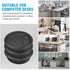 JTemgle 2-3/8" Grommet, 10 Spring Desk Plastic Cable Hole Cover Computer Table Cord Wire Organizer Caps Desktop Cord