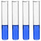 EISCO 24PK Test Tubes, 50ml Borosilicate 3.3 Glass, 1.2mm Thick Walls, Beaded Rim, Superior Heat & Chemical Durability,