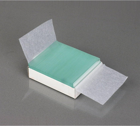 AmScope 72 pcs. Blank Microscope Slides - Pre-Cleaned Glass Slides for Microscopes