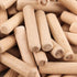 1000 Pieces 5/16" x 1 1/2" Fluted Wooden Dowel Pins, Hardwood Tapered Pins for Woodworking DIY Projects
