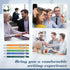 Sinmoe 20 Pcs Snarky Office Pens, Funny Quotes Ballpoint Pens for Work, Complaining Pen for Colleague (Positive Style)
