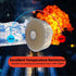 Self Sealing Fusing Silicone Tape Clear, 1 in Wide, 36 Feet Heavy Duty Waterproof Hose Tape for Pipeline Repair
