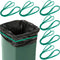Shappy 6 Pieces Rubber Bands for 95-96 Gallon Trash Can 30'' Adjustable