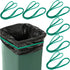 Shappy 6 Pieces Rubber Bands for 95-96 Gallon Trash Can 30'' Adjustable