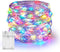 Dazzle Bright Fairy Lights, 20 FT 60 LED Silver Wire Waterproof Battery Operated String Lights for Indoor Outdoor Decor