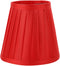 Hemobllo Simple Lampshade Large Red Fabric Lampshade for Table Bedside and Floor