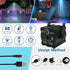 bubusan 2-in-1 Disco Ball Party Lights with Remote, Sound Activated LED Strobe Light for Parties, USB Powered DJ Disco